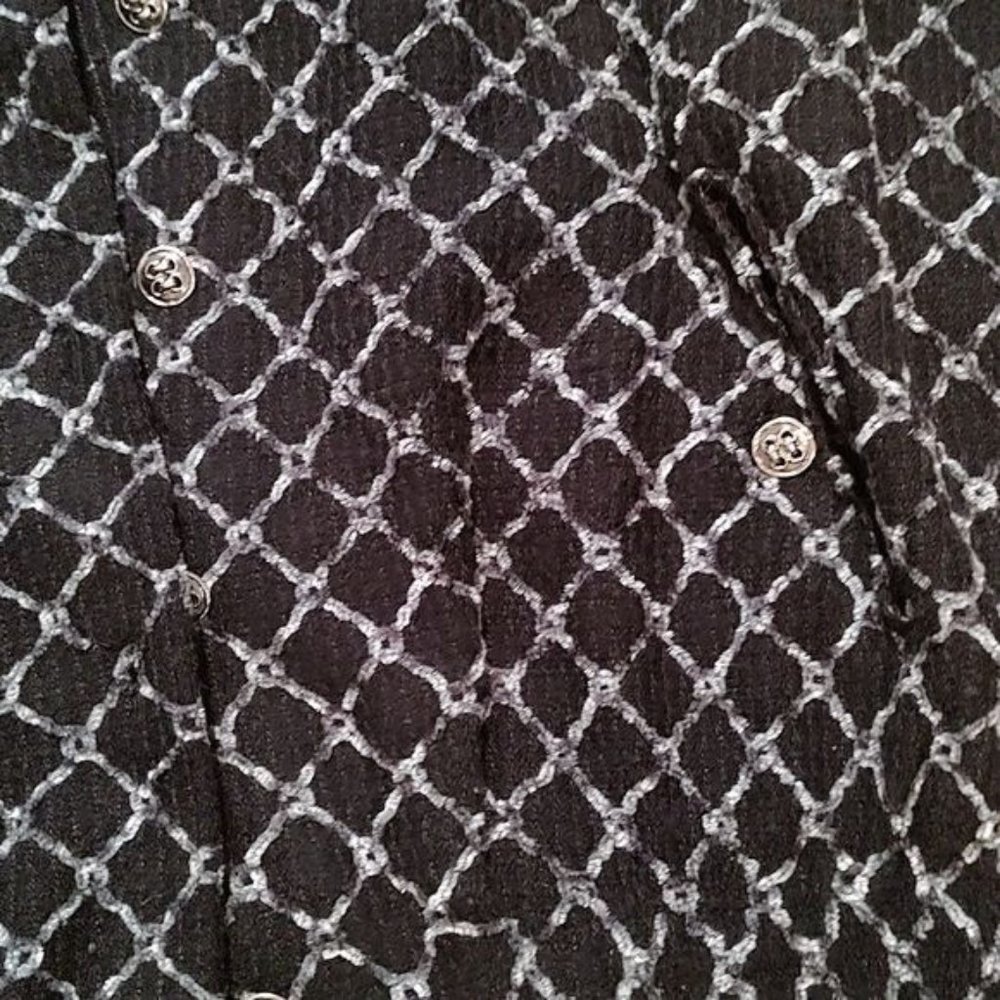 Alfred Dunner 14 sweater jacket black diamond - Picture 2 of 3